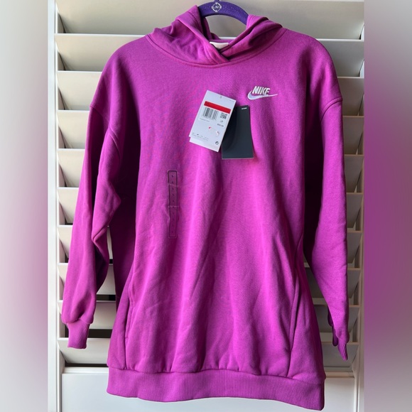 Nike Other - Nike - Kids  - Large - NWT - Fuchsia Hoodie - Oversized Fit